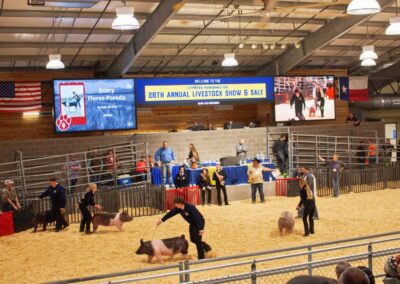 CFISD Exhibit Center Video Wall