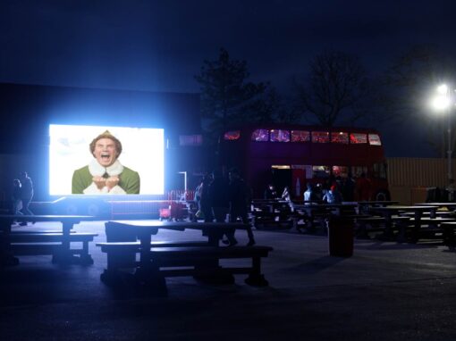 Santa’s Wonderland Outdoor Video Wall